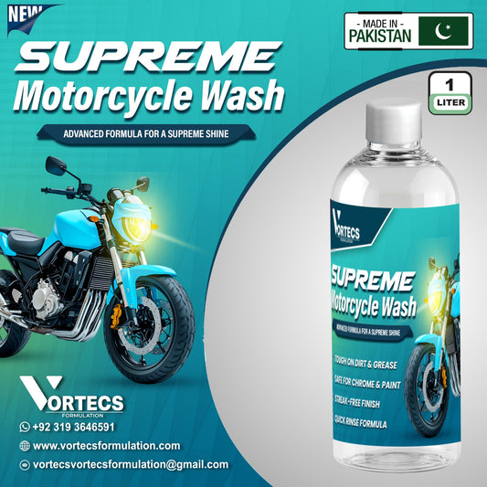 Supreme Motorcycle Wash - 1 litre