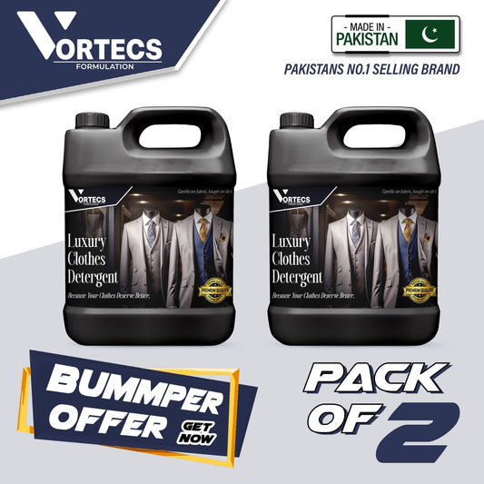Pack Of 2 Luxury CLothes Detergent - 4 litre