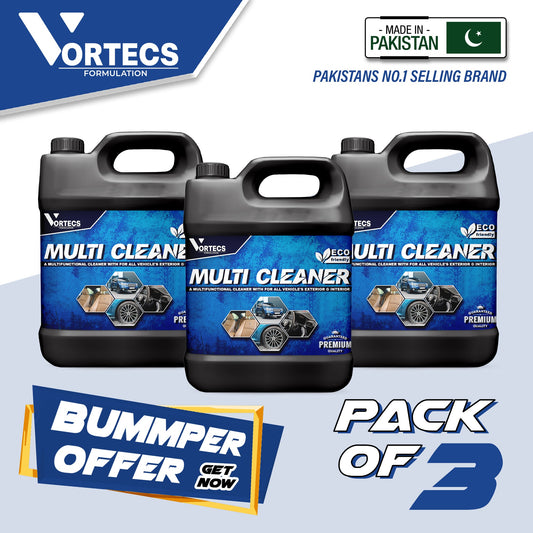 Pack Of 3 Multi / All Purpose Cleaner Ready For Use - 4 litre