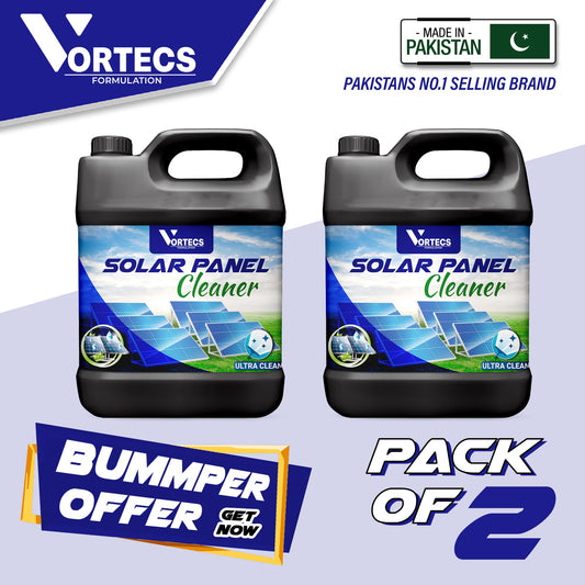 Pack Of 2 Solar Panel Cleaner - 4 litre