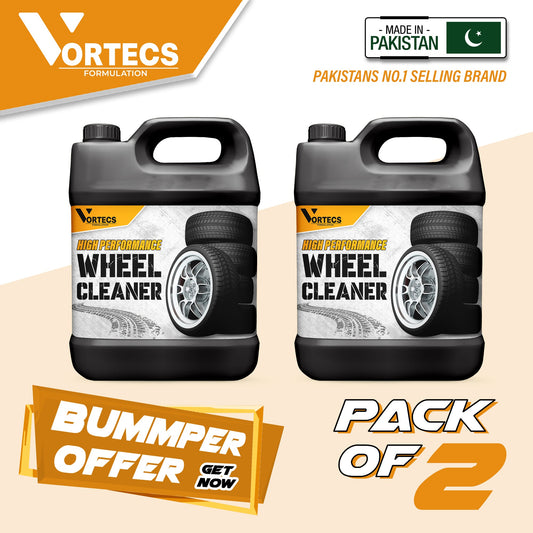 Pack Of 2 Vehicle Tyre / Wheel Cleaner - 4 litre