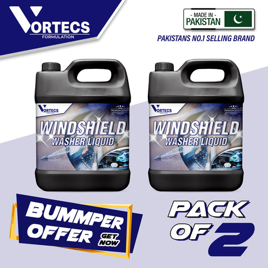 Pack Of 2 Vehicle WindSheild Washer Fluid - 4 litre