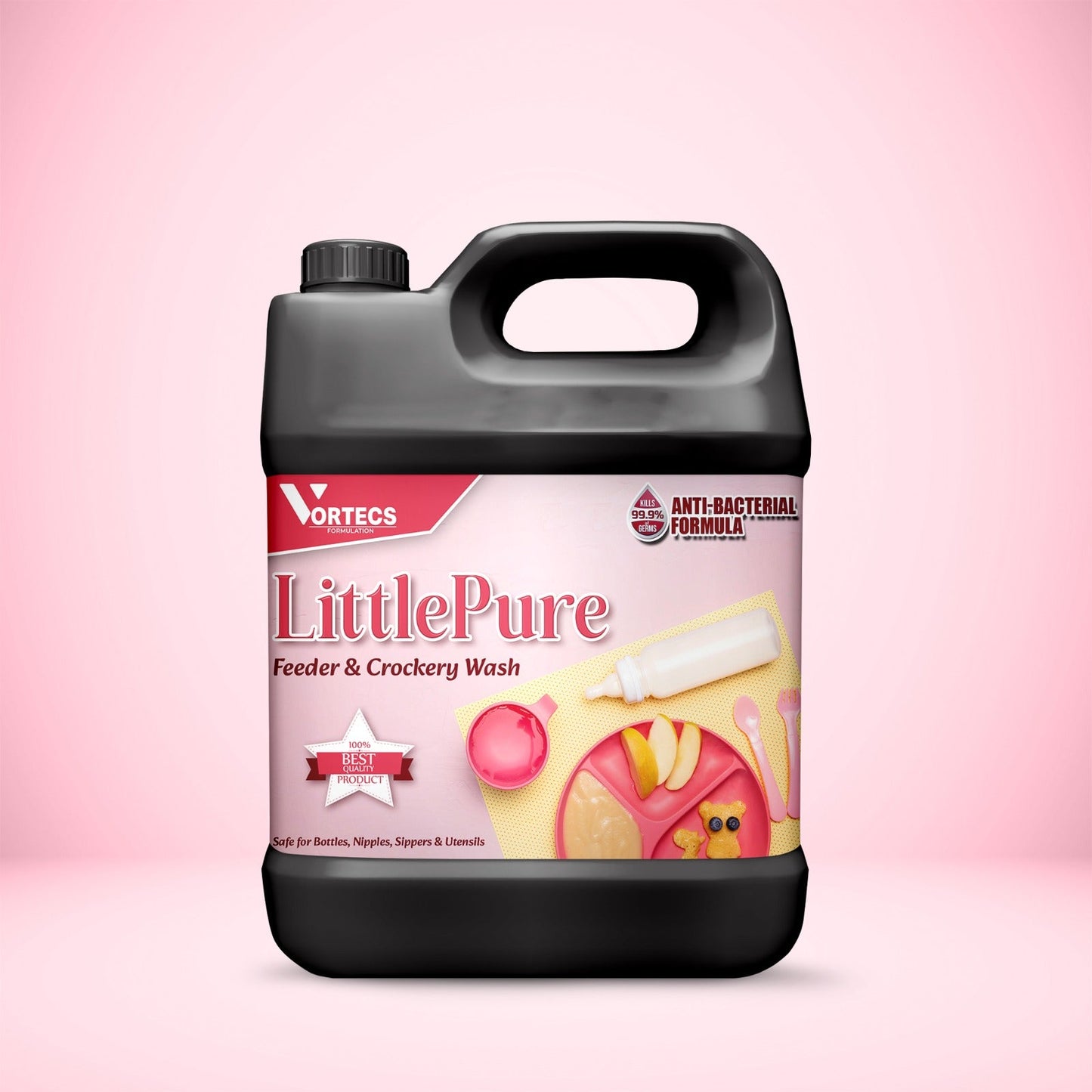 Pack Of 3 Litle Pure Feeder & Crockery Wash - 4 litre