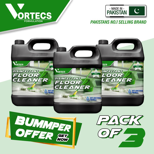 Pack Of 3 Disinfectant Floor & Multi Purpose Cleaner - 4 litre