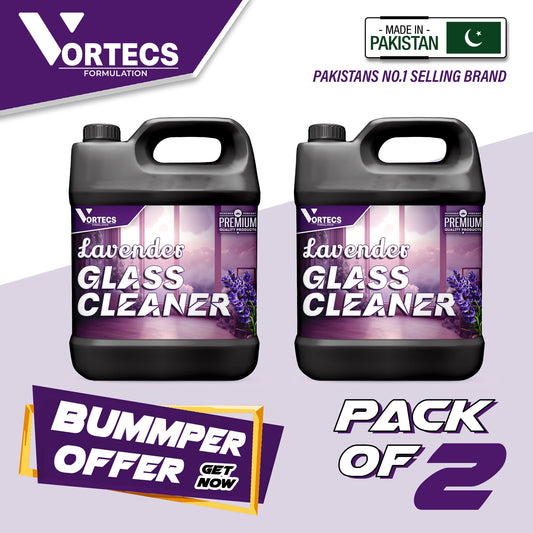 Pack Of 2 Levender Glass Cleaner - 4 litre