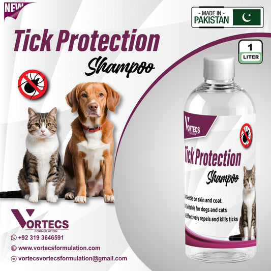 Tick Protection Dog & Cat Shampoo - 1 litre