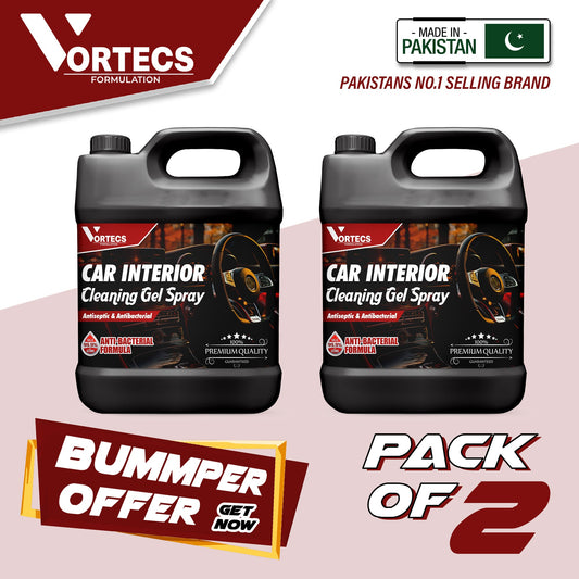 Pack Of 2 Car Interior Cleaning Gel  - 4 litre