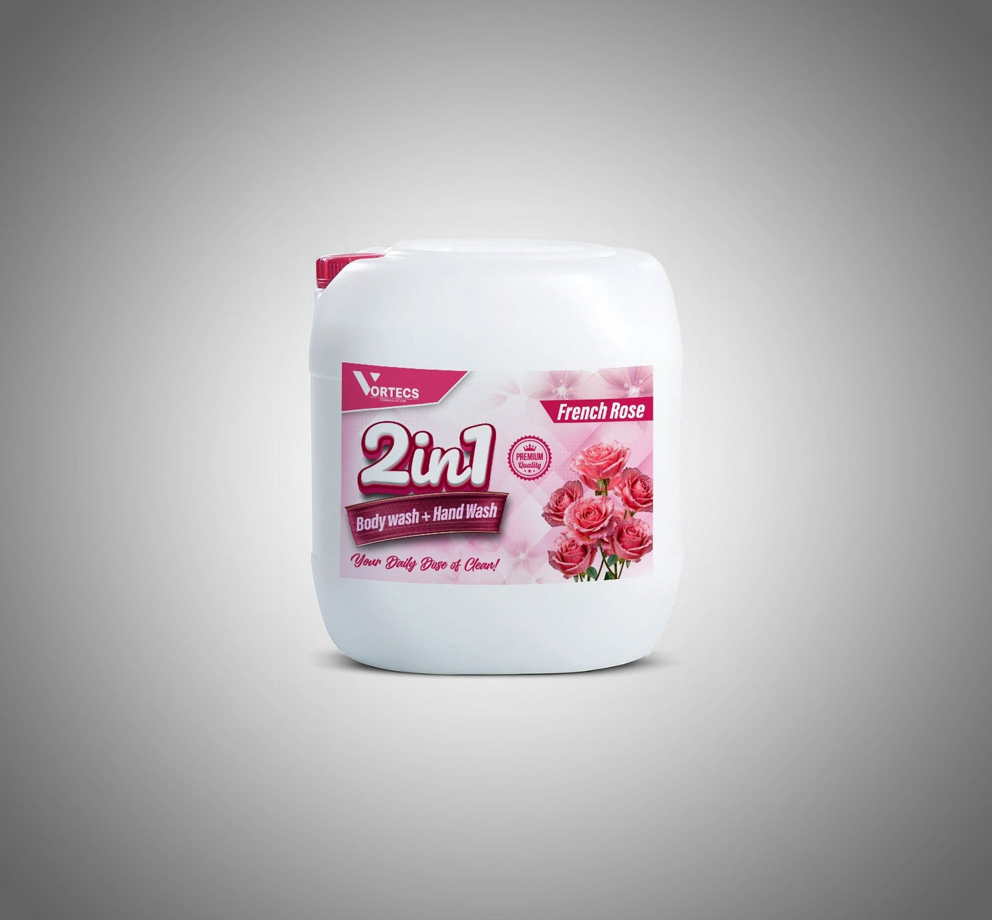 2 in 1 Body Wash + Hand Wash ( French Rose ) - 30 litre