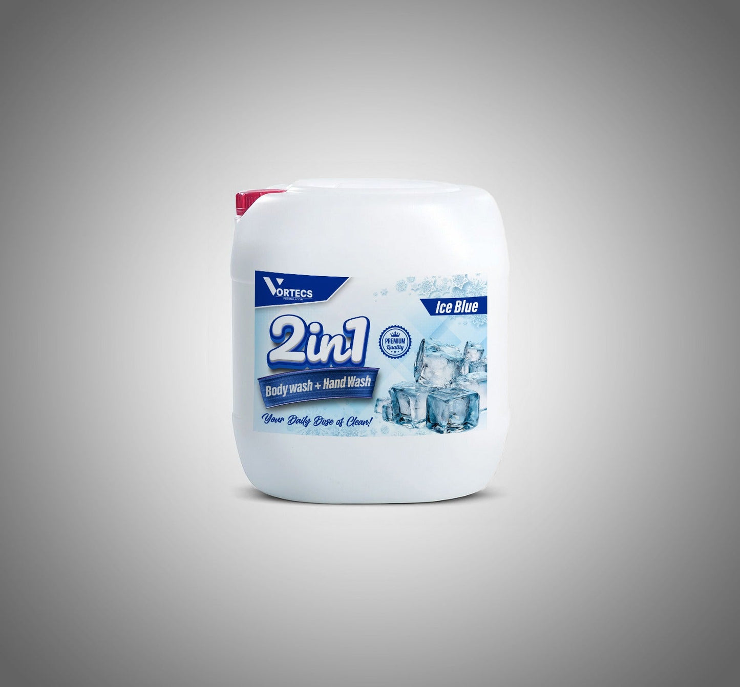 2 in 1 Body Wash + Hand Wash ( Ice Blue ) - 20 litre