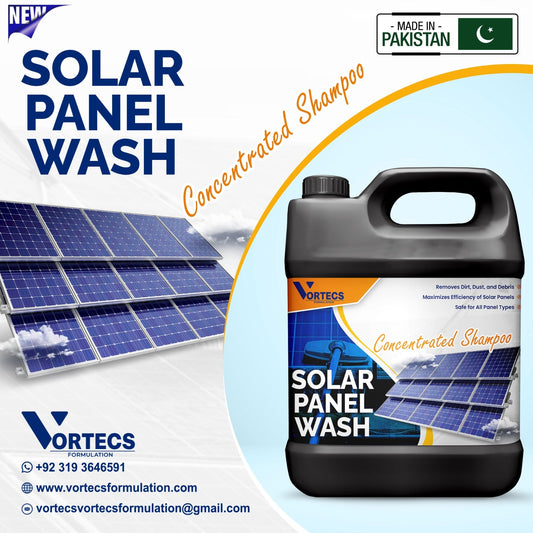 Solar Panel Wash Concentrated Shampoo - 4 litre