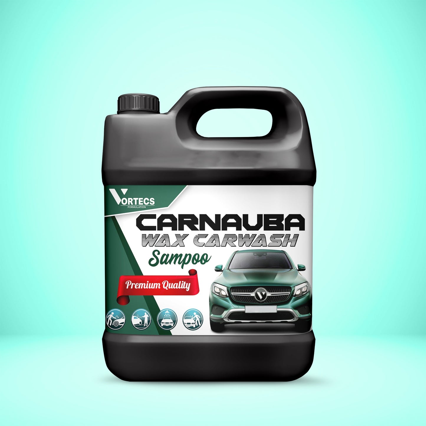 Carnauba Wax Car wash & wax shampoo - 4 litre