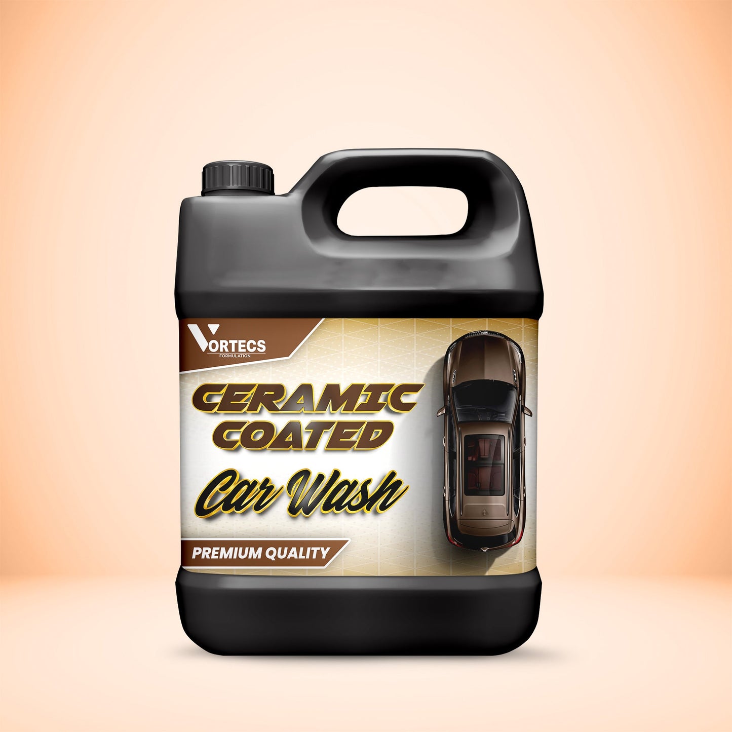 Ceramic coated car wash and wax shampoo - 4 litre