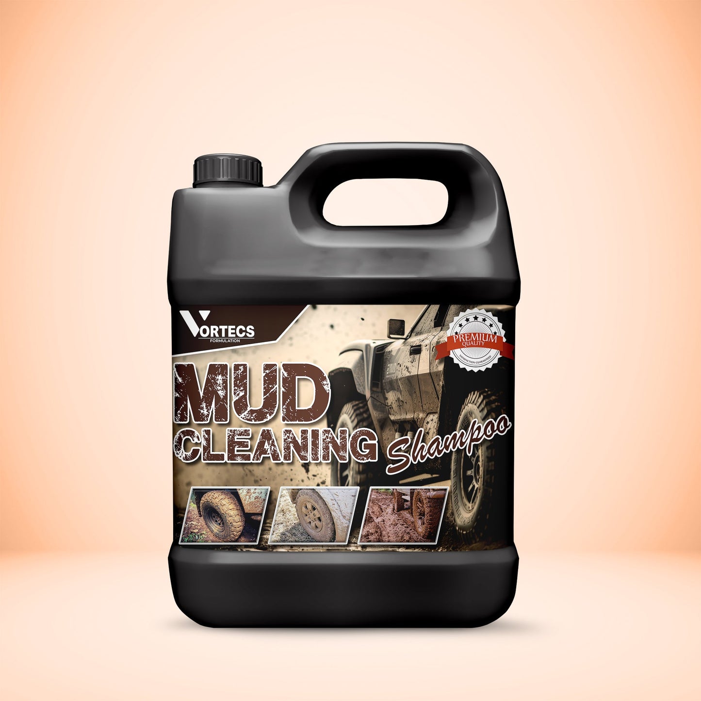 Mud , Dirt Heavy Duty Car wash & wax shampoo - 4 litre