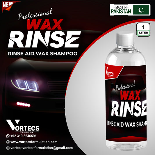 Wax Rinse Sealant Car wash & wax shampoo