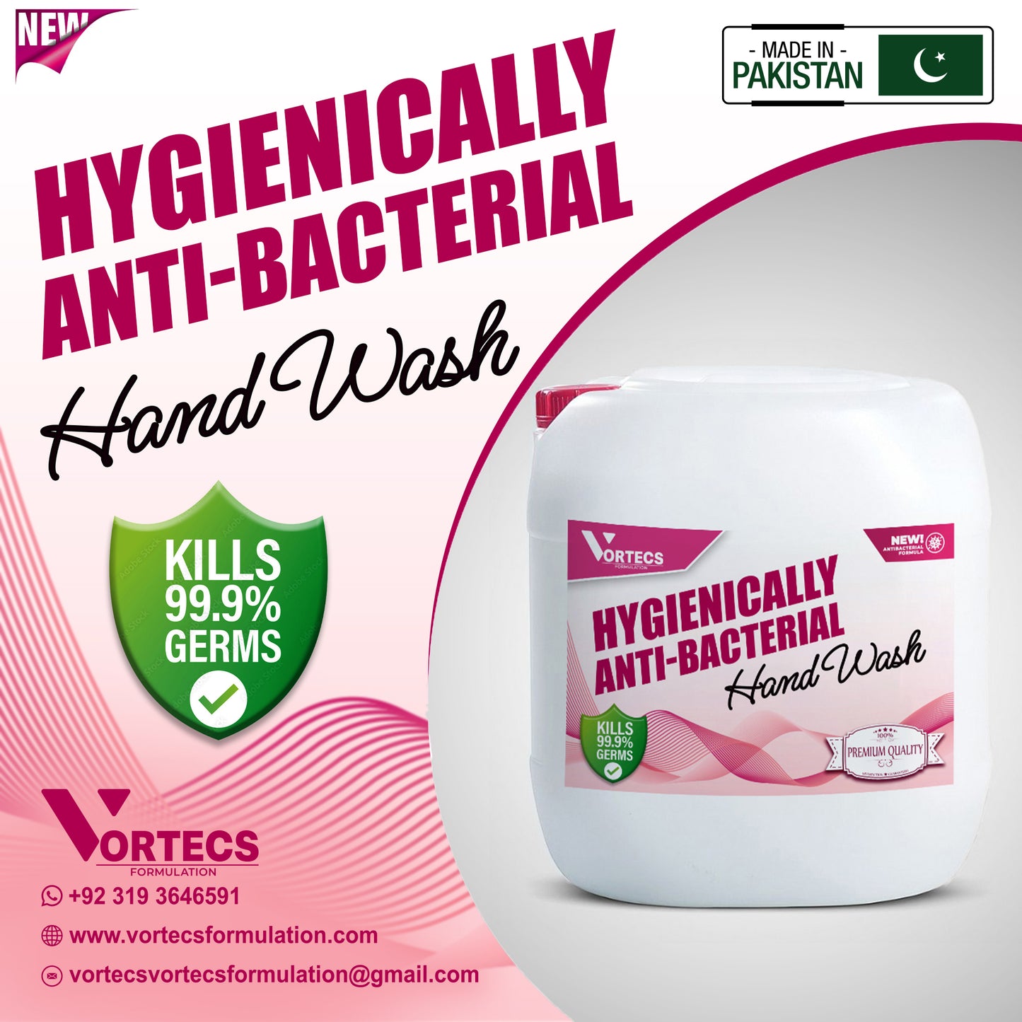 Hygienically Anti-Bacterial Hand wash liquid Soap