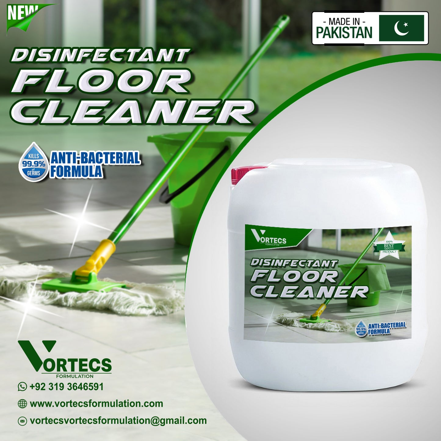 Disinfectant Floor & Multi Purpose Cleaner - 1 litre
