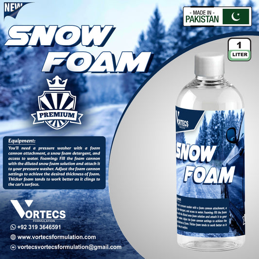 Snow Foam Car Shine Wash & wax Shampoo - 1 Litre