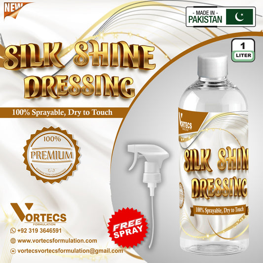 Silk Shine Dressing Mate Polish Anti-Bacterial For Vehichle Interior - 1 litre