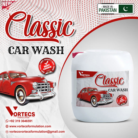 Classic Shine car wash & wax shampoo - 30 litre