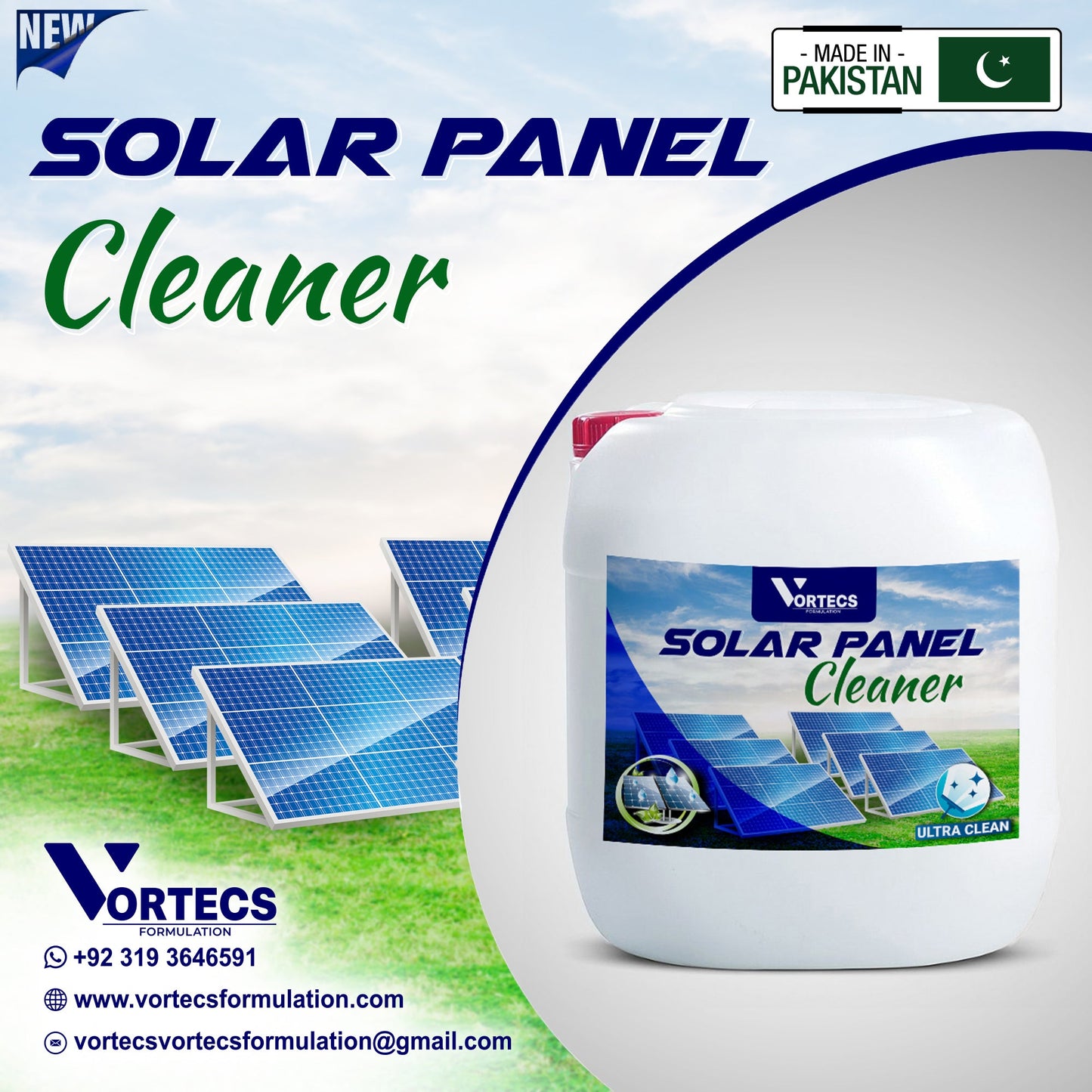 Solar Panel Cleaner - 30 litre
