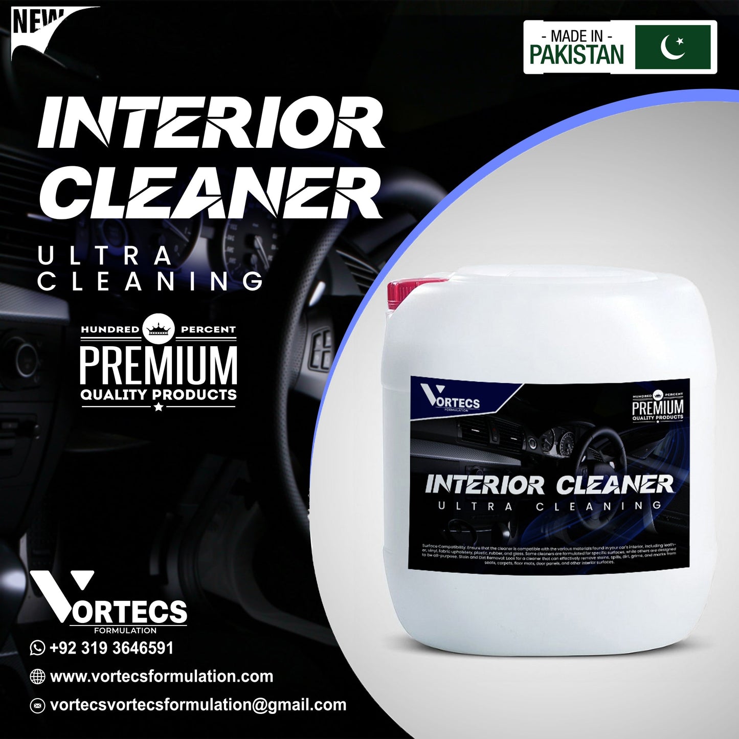 Car Interior Cleaner - 30 litre
