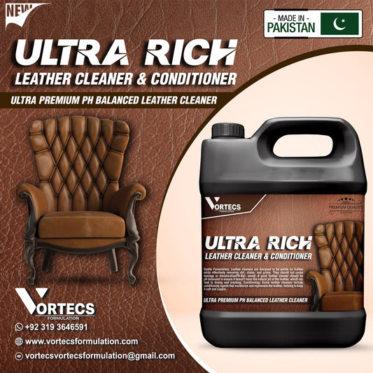 Ultra Rich Leather Cleaner & Conditioner - 4 litre