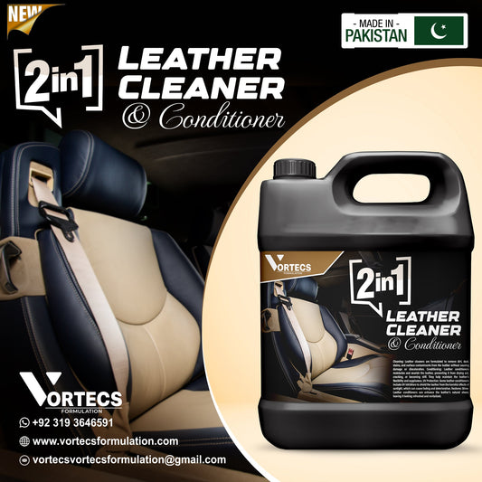 Leather Cleaner and Conditioner 2 in 1 - 4 litre