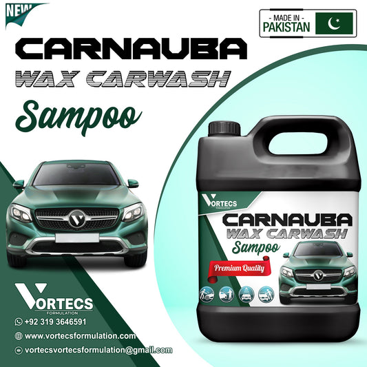 Carnauba Wax Car wash & wax shampoo - 4 litre