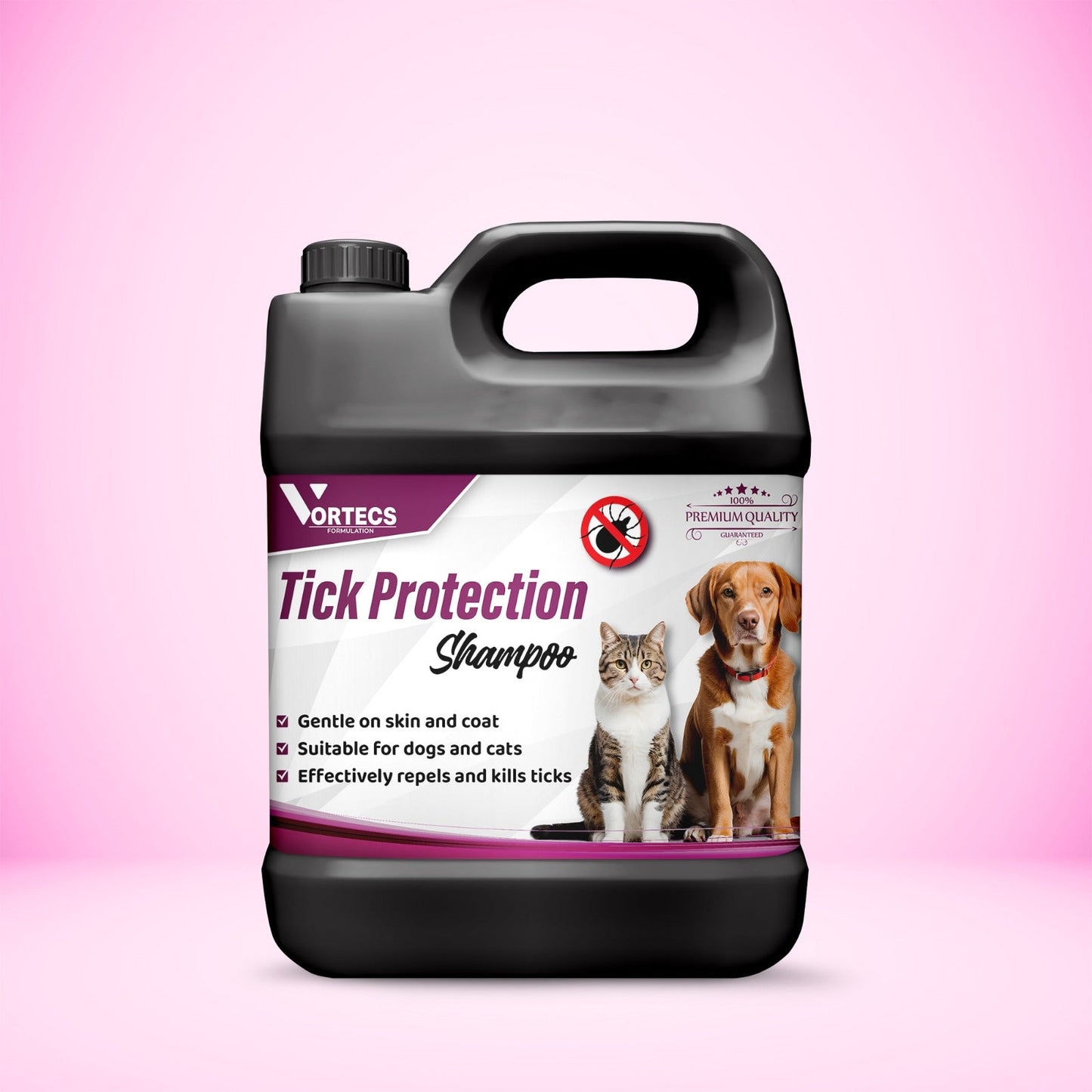 Tick Protection Dog & Cat Shampoo - 4 litre