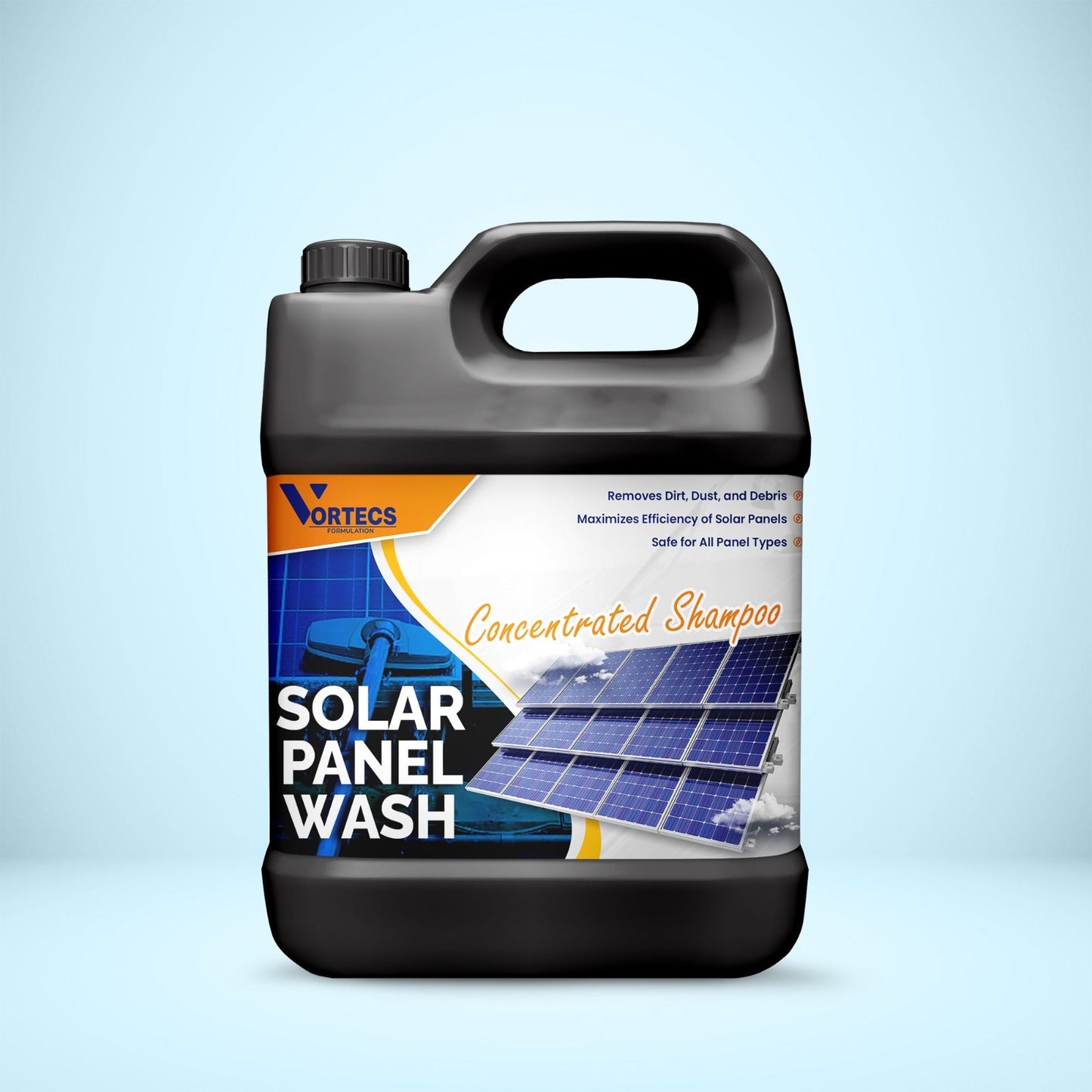 Solar Panel Wash Concentrated Shampoo - 4 litre