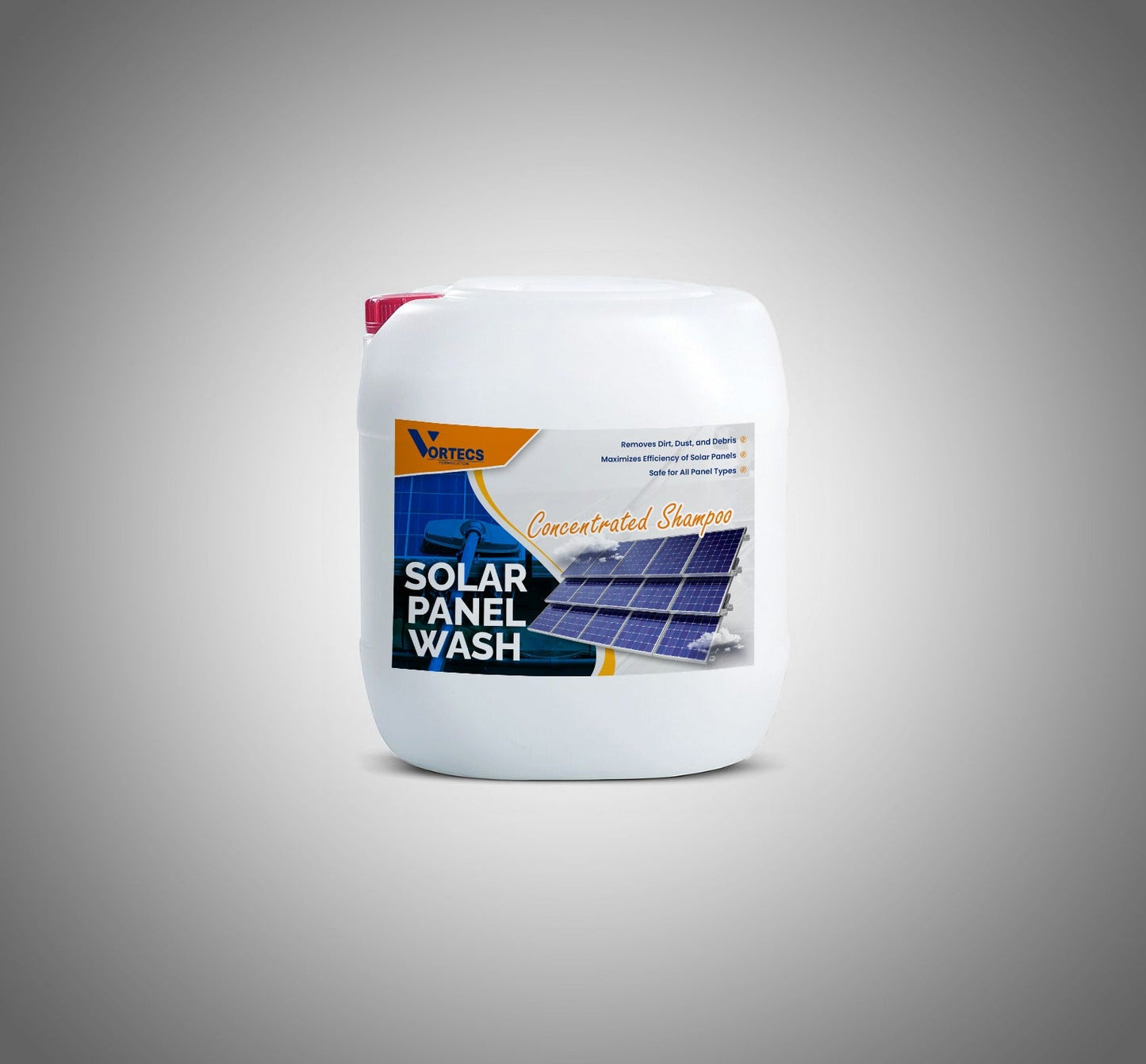Solar Panel Wash Concentrated Shampoo - 30 litre