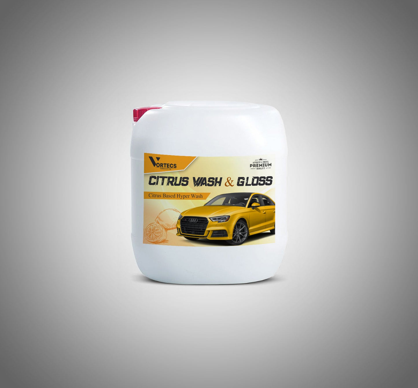 Citrus car wash & wax shampoo - 20 litre