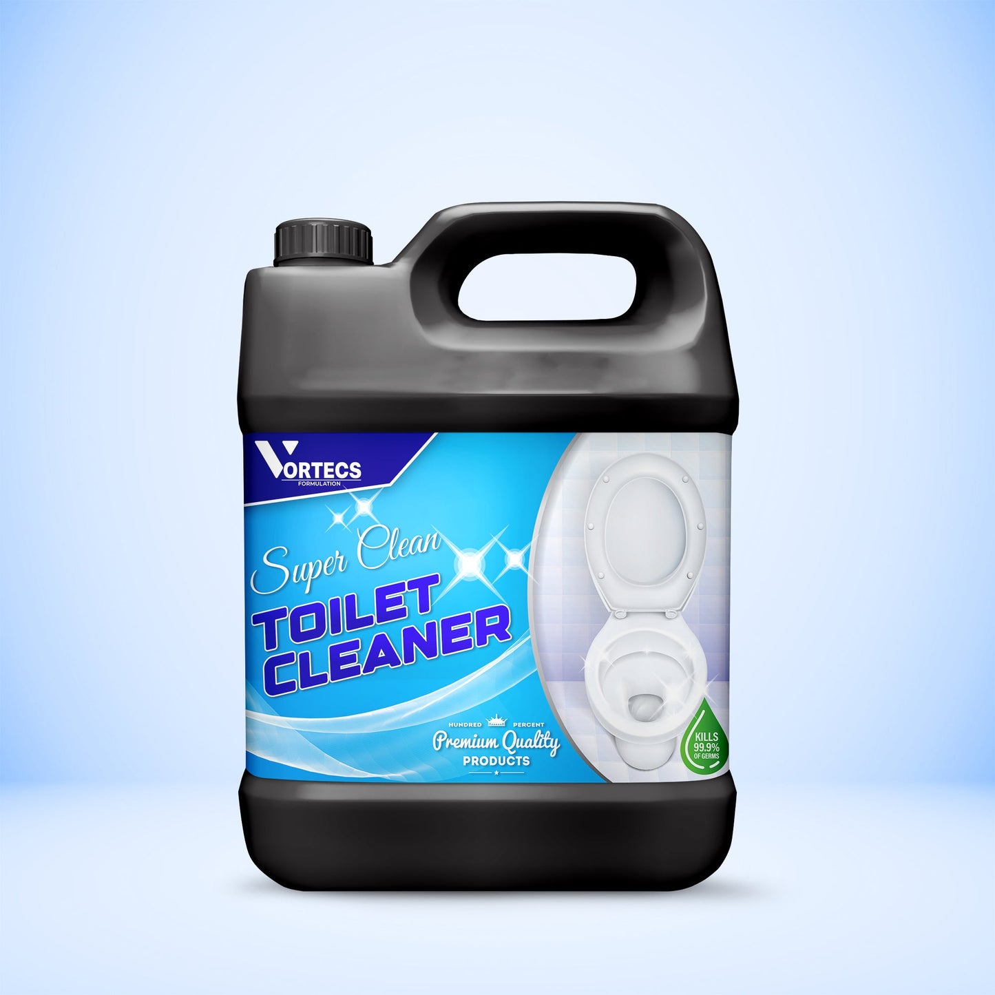 Super Clean Toilet Cleaner Cool Mint Fragrance - 4 litre