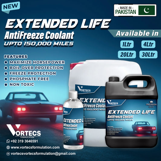 Extended Life Anti-Freeze Coolant For All Vehicle