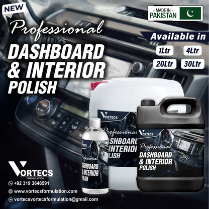 Professional Dashboard Mat Interior Polish