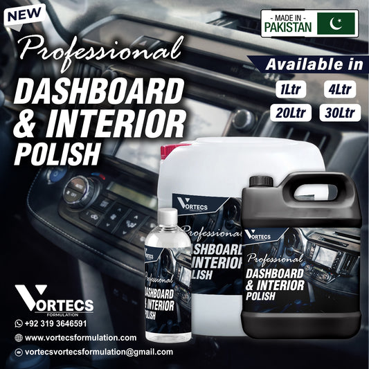 Professional Dashboard Mat Interior Polish