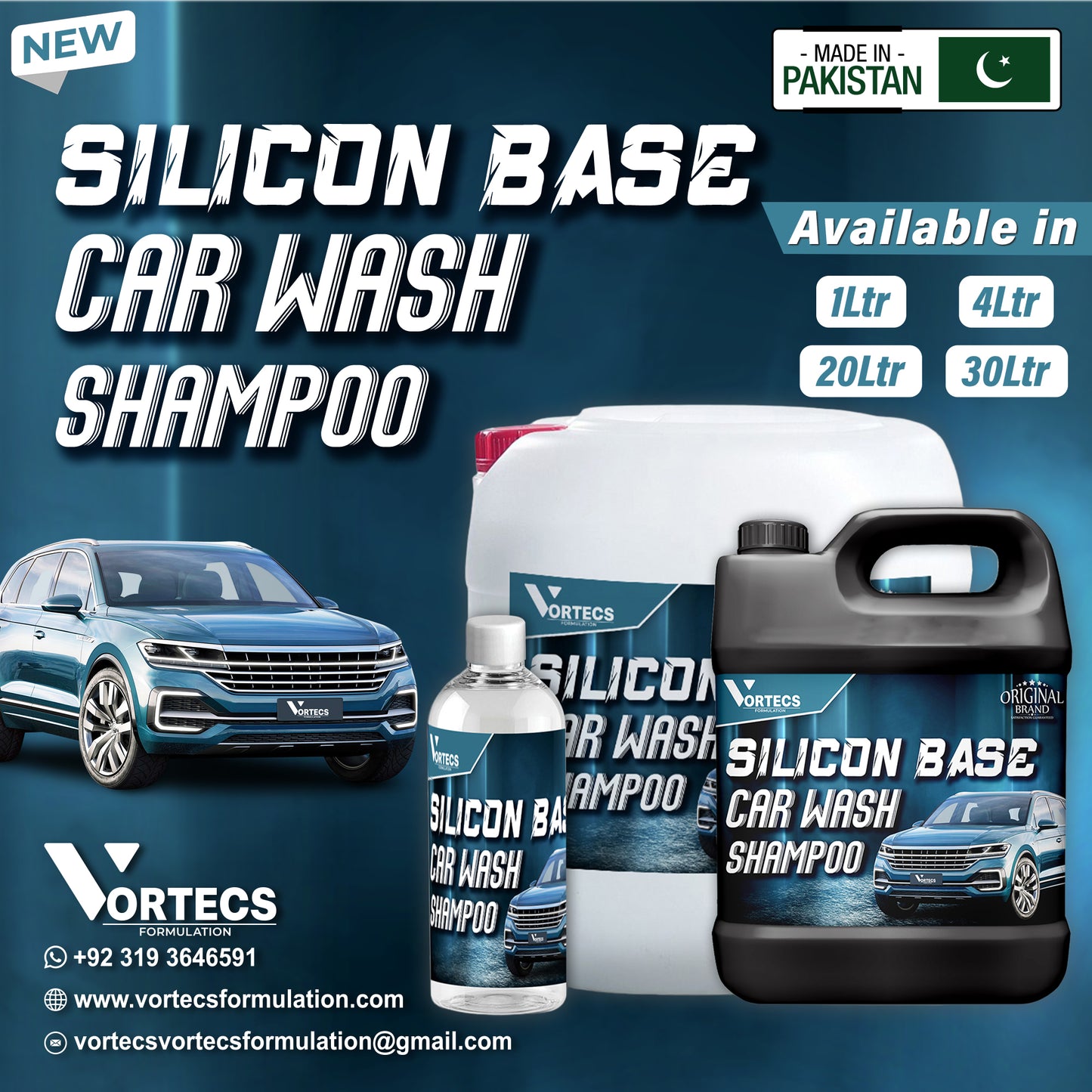 Silicone Base Car wash Shampoo