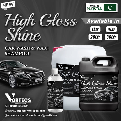 High Glossy Shine Car Wash shampoo & Wax Shampoo