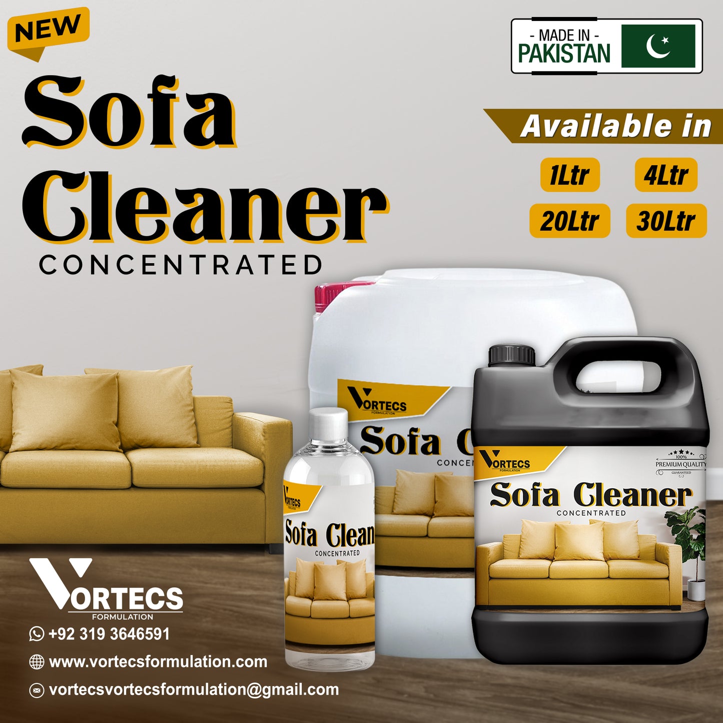 Sofa Cleaner Concentrated