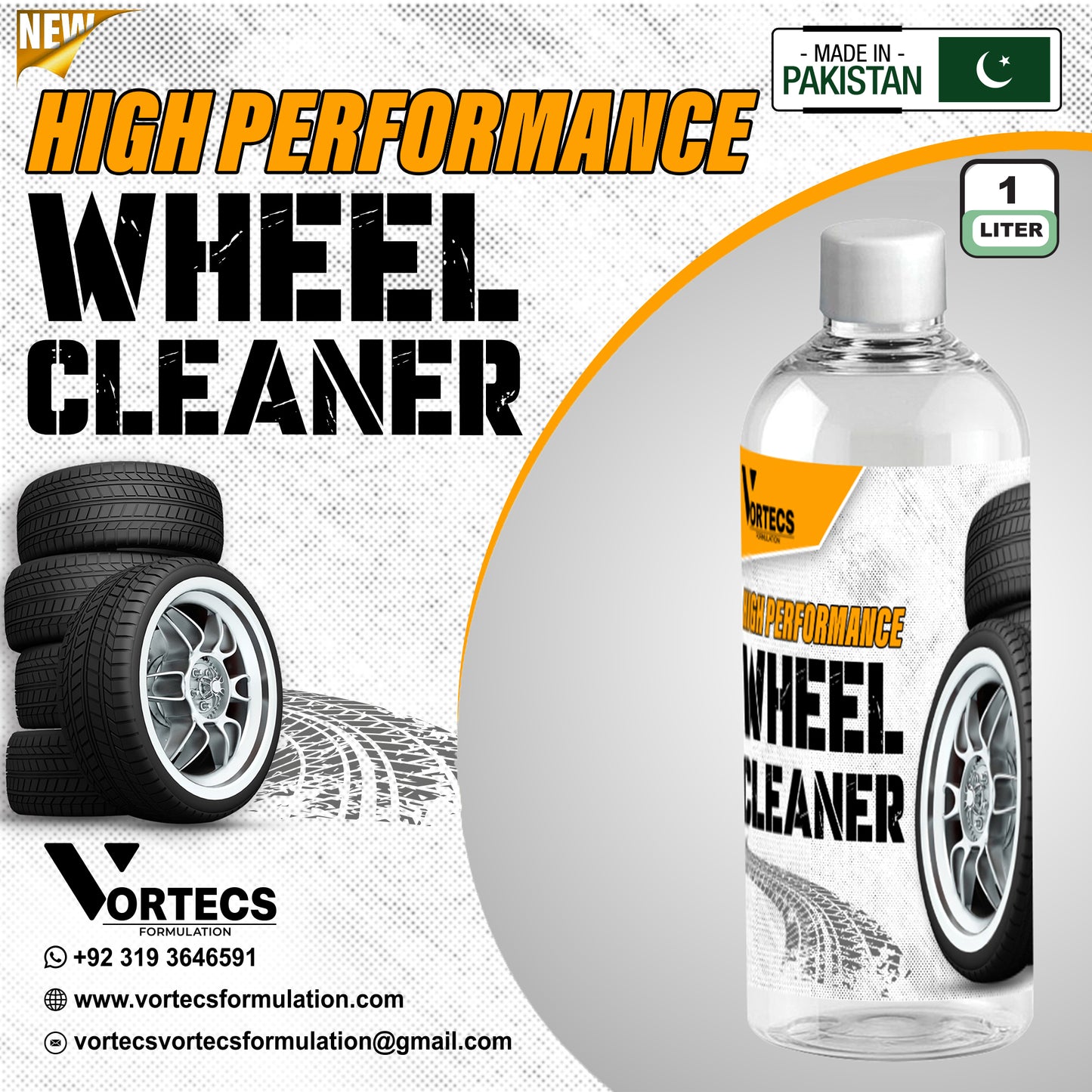 Vehicle Tyre / Wheel Cleaner