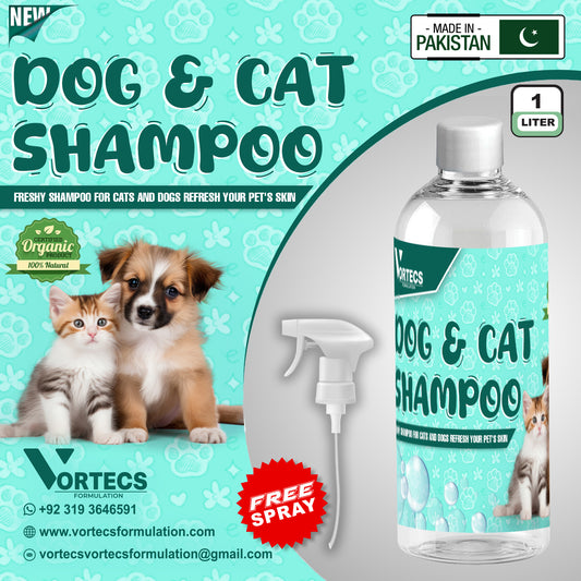 Organic Dogs, Cat and All Pets Shampoo