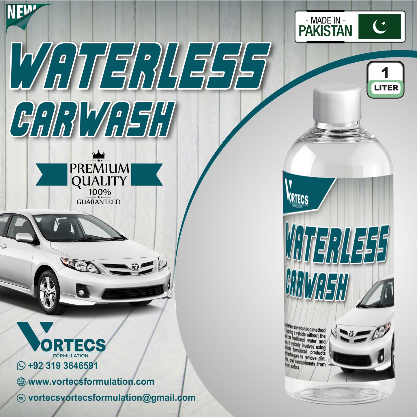 Water Less Car Wash Ready For Use