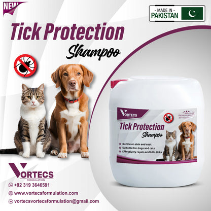 Tick Protection Dog & Cat Shampoo