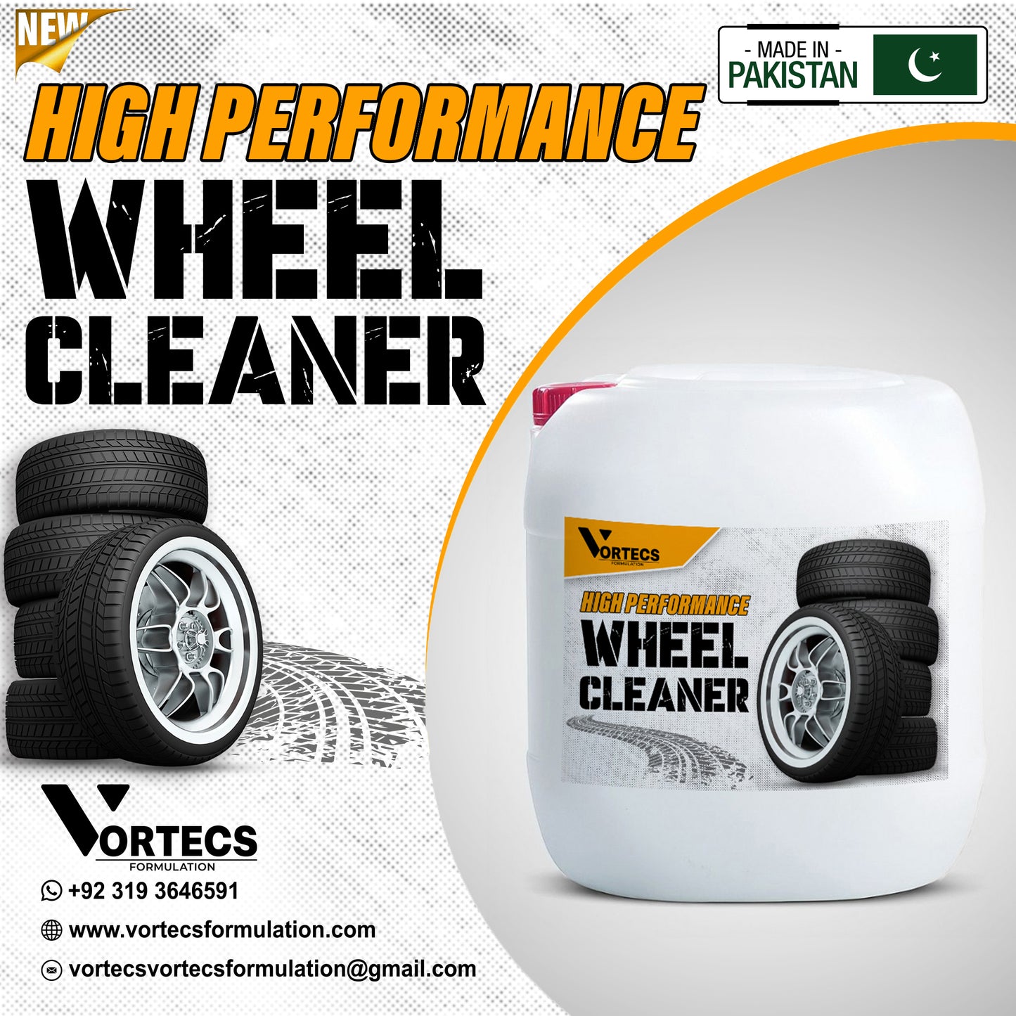 Vehicle Tyre / Wheel Cleaner