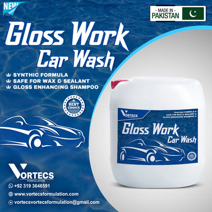 Gloss Workz Auto wash car wash shampoo