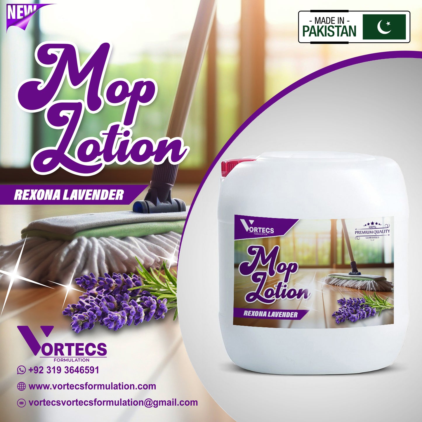 Mop Lotion Rexona Lavender