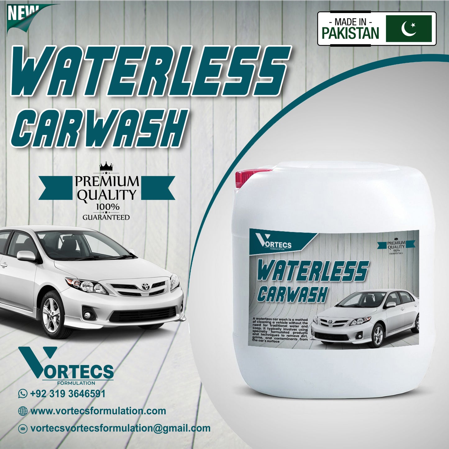 Water Less Car Wash Ready For Use