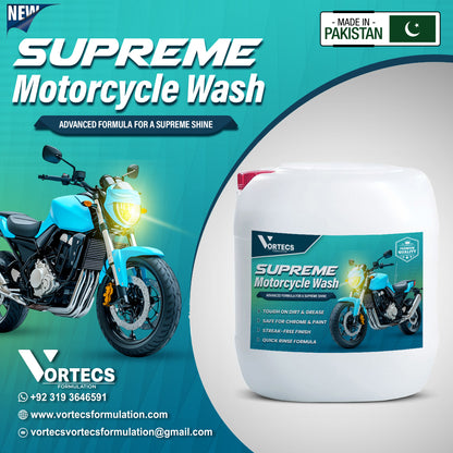 Supreme Motorcycle Wash
