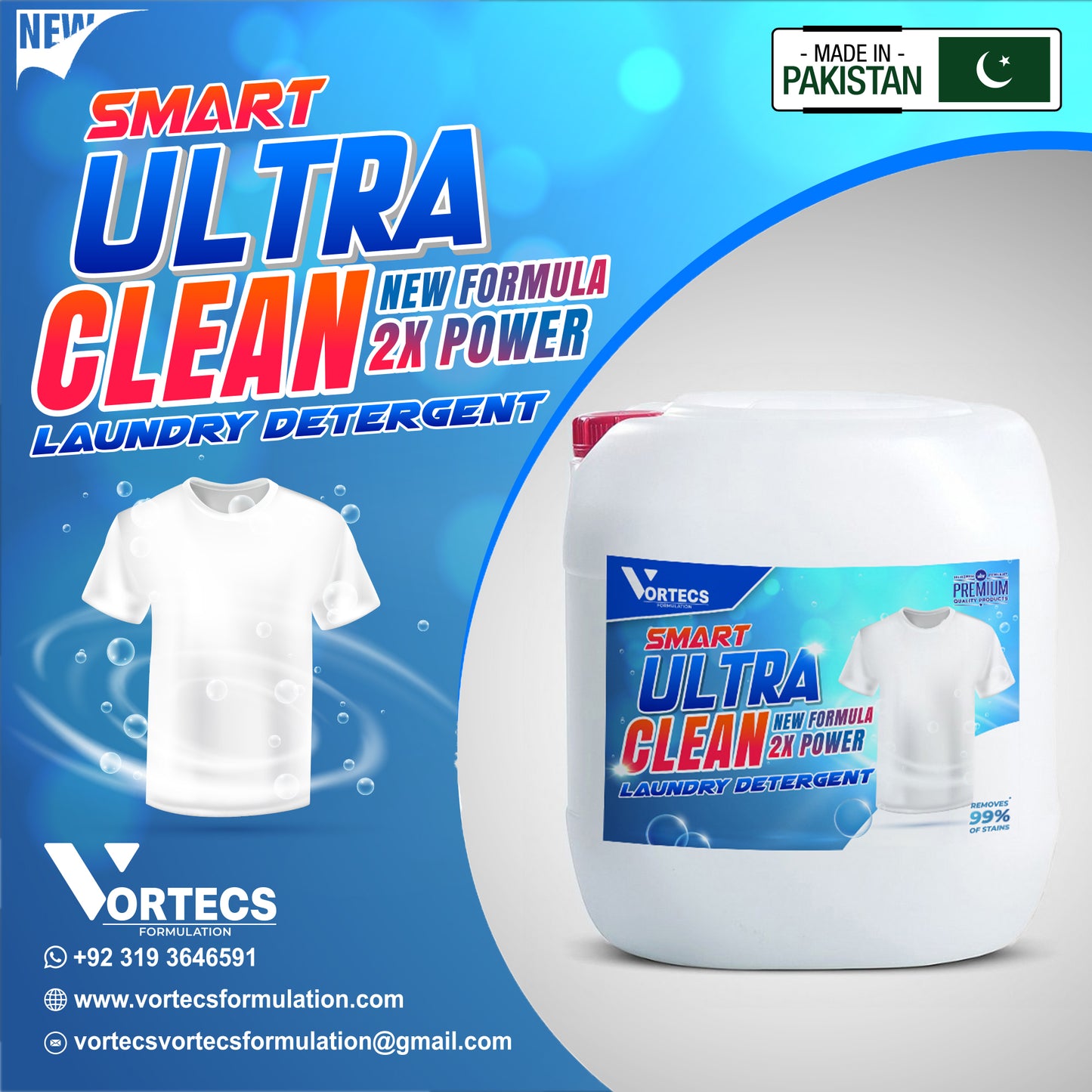 Ultra Clean Liquid Laundry Detergent