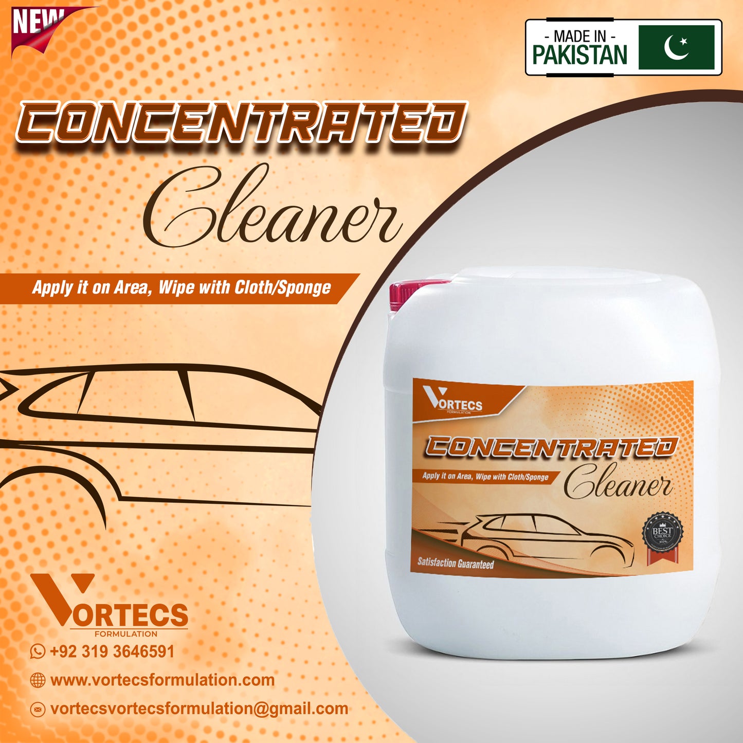 Concentrated Cleaner All Purpose Cleaner